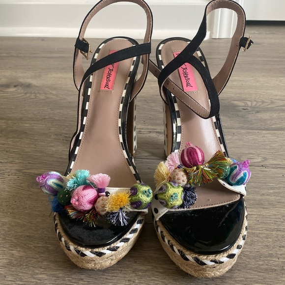 Betsey Johnson Shoes - Worn once!